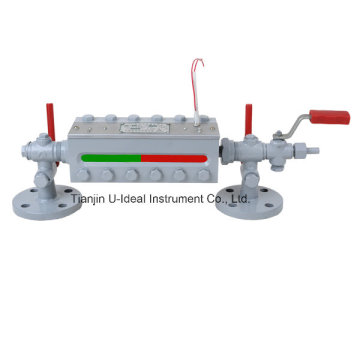 Indicador de nivel de agua bicolor de la caldera - Indicador de nivel del tanque (B49H)